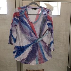 Summer 3/4 sleeve top